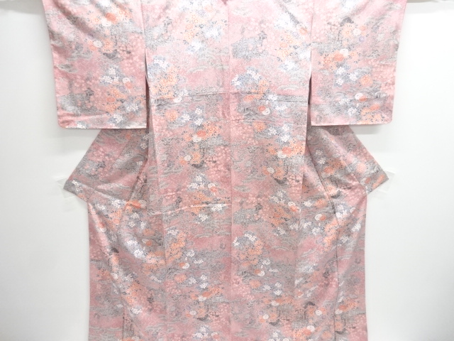 JAPANESE KIMONO / KOMON / FLOWER & PLANT 